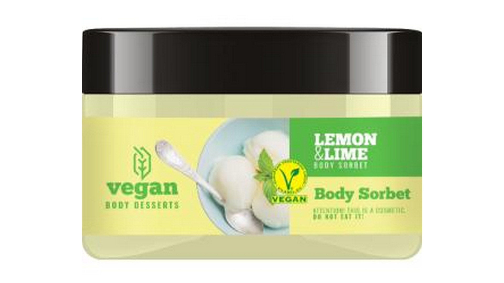 Vegan Body Desseerts Citrinų ir žaliųjų citrinų sorbeto kūno kremas 250 ml