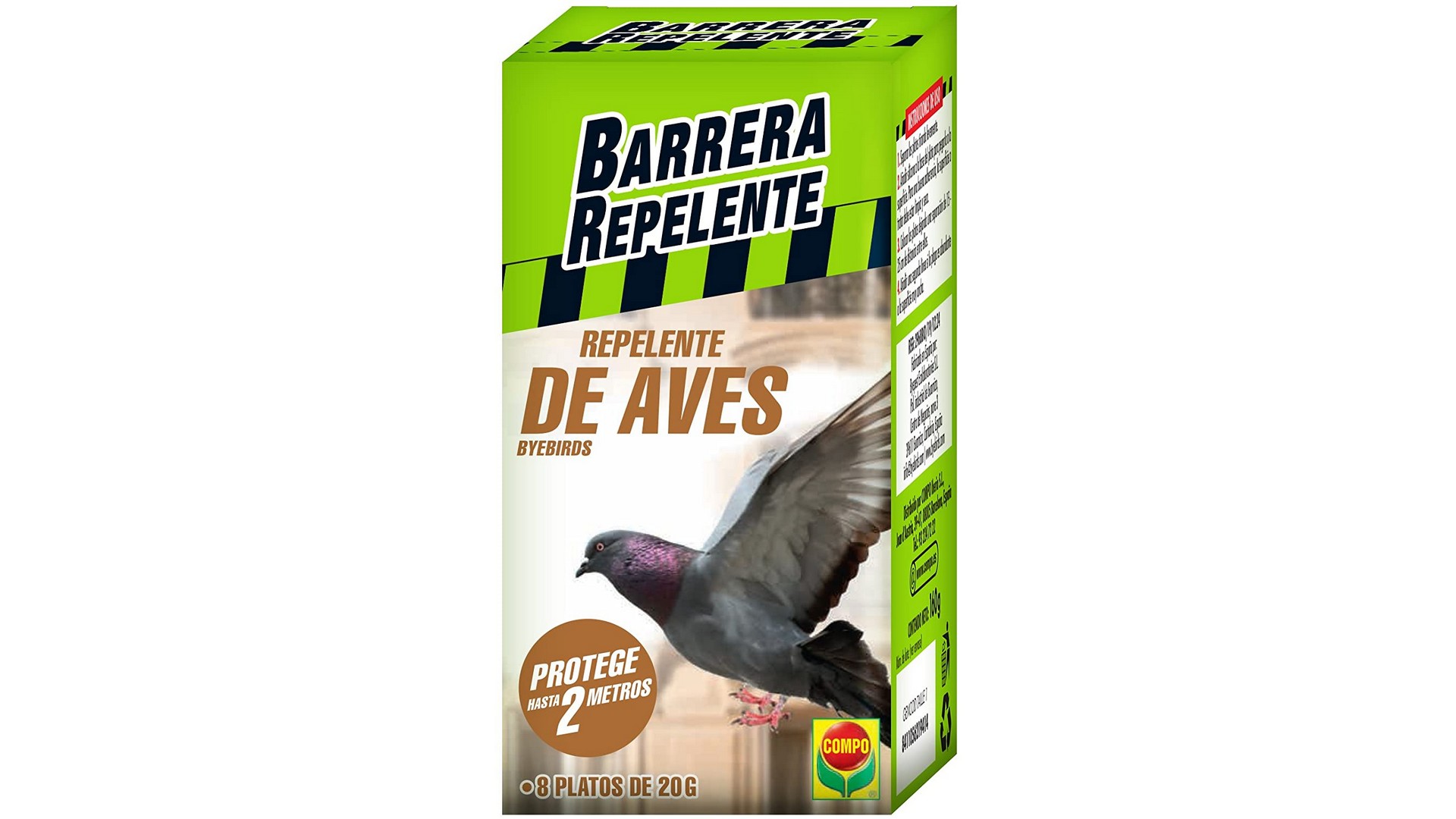 COMPO BARRERA paukščių atbaidymo priemonė 8 lėkštės
